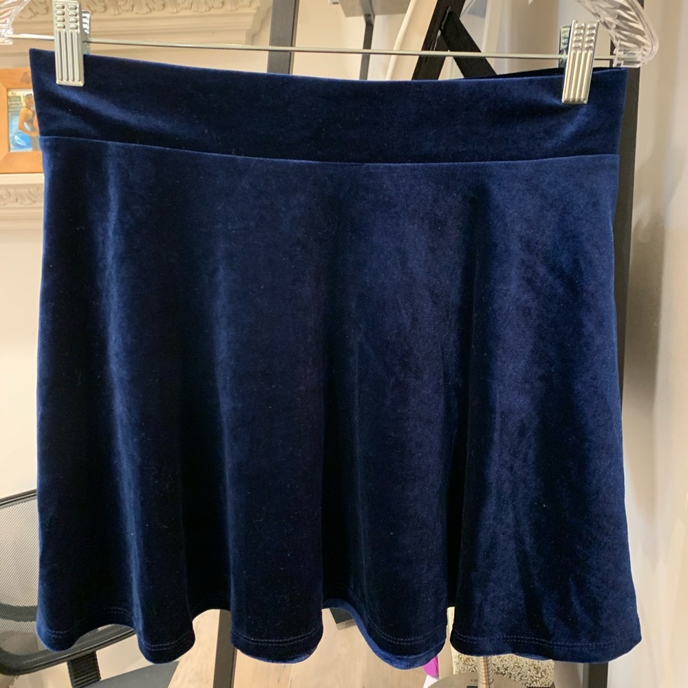 Velvet Skater Skirt